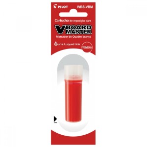 REFIL PARA MARCADOR DE QUADRO BRANCO WBS VERMELHO PILOT