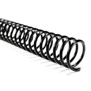 ESPIRAL 12MM PRETO C/100 UNIDADES