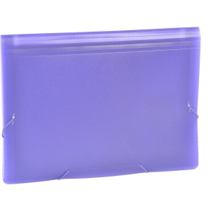 PASTA SANFONADA A4 12 DIVISÓRIAS REF.1027 LILAS ACP