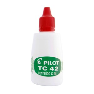 TINTA PARA CARIMBO 42ML REF.TC42  VERMELHA PILOT
