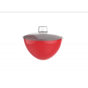 BOWL PLASTICO 650ML COM TAMPA 0143 CUMBUCA UPHOUSE UNINJET