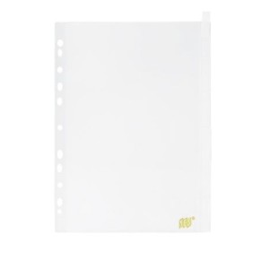 DIVISÓRIA PLASTICA 6 ÍNDICES A4 CRISTAL REF.6INTBA YES