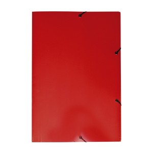 PASTA CARTÃO COM ELÁSTICO DELLOPLEX VERMELHA DELLO