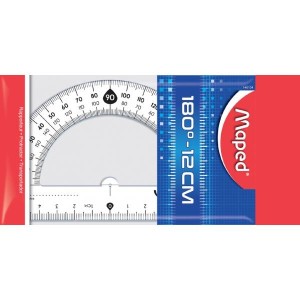 TRANSFERIDOR 180º 12CM ESSENTIALS 146134 MAPED