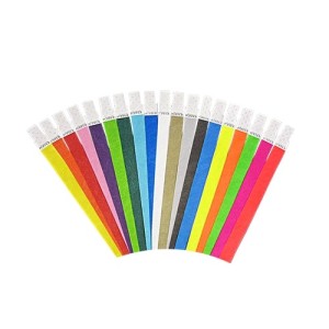 PULSEIRA VIP TYVEK DOURADA COM 50 UNIDADES MEDIATECH