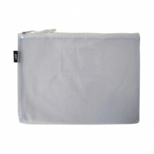 PASTA COM ZÍPER E COSTURA BRANCA REF.PZ33 YES