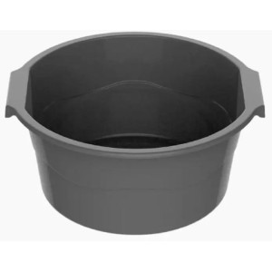 BACIA PLÁSTICA CINZA 17 LTS REF. 0966 UNINJET
