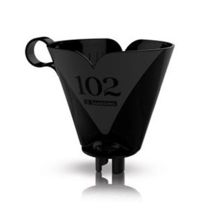 SUPORTE PARA FILTRO DE CAFÉ 102 1102/1 PRETO SANREMO