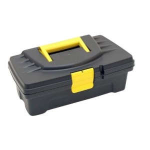 CAIXA DE FERRAMENTAS PLÁSTICA PRETA CF-40 30,2x15,4CM SÃO BERNARDO