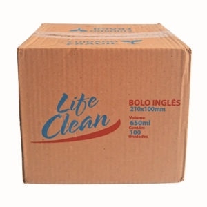 MARMITEX DE ALUMÍNIO BOLO INGLÊS D10 C/100 UNIDADES LIFE CLEAN