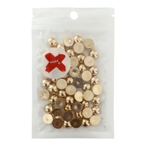 MEIA PEROLA 10MM 17G 4231 DOURADA MAKE