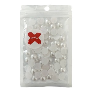 MEIA PEROLA 10MM 17G BRANCA 4218 MAKE