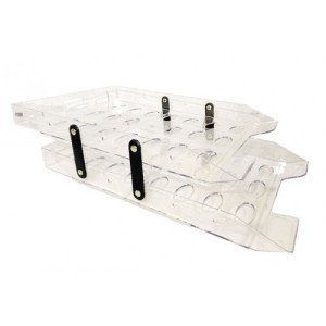 CAIXA CORRESPONDÊNCIA DUPLA MOVEL CRISTAL REF.434 CARBRINK