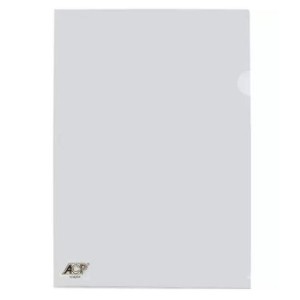 PASTA EM L A4 CRISTAL PACOTE COM 10 UNIDADES ACP