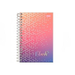 CADERNETA 1/8 BLUSH DE ESPIRAL FORONI