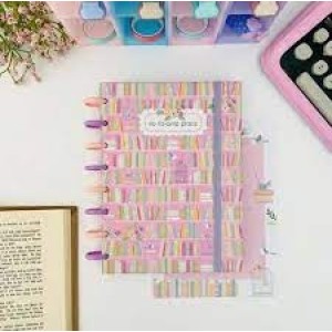 CADERNO 1/4 DE DISCOS AMOR POR LIVROS BUENDIA