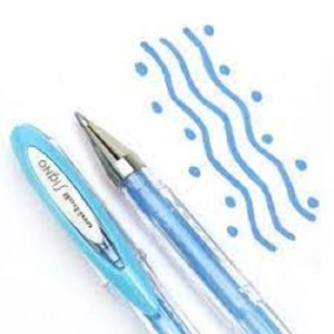 CANETA EM GEL ANGELIC SIGNO AZUL CLARO UNIBALL