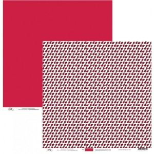 FOLHA SCRAPBOOK BASICA 6727 JOANINHAS E VERMELHO LISO OK