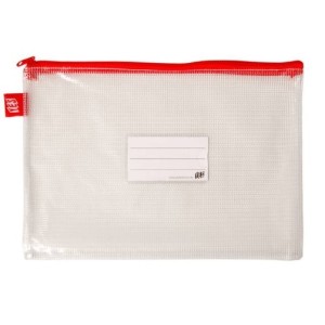 PASTA ZÍPER COM COSTURA VERMELHA YES