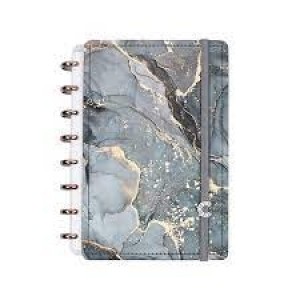 CADERNO INTELIGENTE A5 MARMORE ONYX