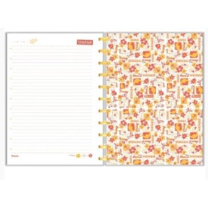 CADERNO 80FLS 1 MATÉRIA UNIVERSITÁRIO DISCOS DISCBOOK STITCH FORONI 