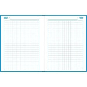 CADERNO 96FLS 1,0x1,0 QUADRICULADO UNIVERSITÁRIO CAPA DURA BROCHURA AZUL D+ TILIBRA