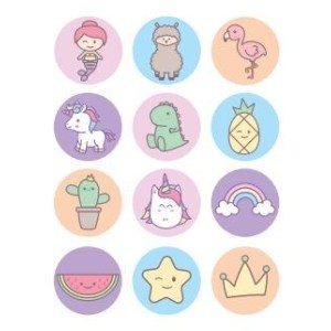 CARIMBO REINO ENCANTADO C/4 UNIDADES CIS 