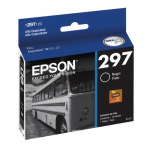 CARTUCHO ORIGINAL T297120 PRETO 8ML EPSON