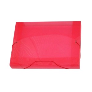 PASTA PLÁSTICA OFÍCIO COM ELÁSTICO VERMELHA LB30 REF.1023 ACP